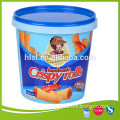 pp plastic iml cookie packaging box/container